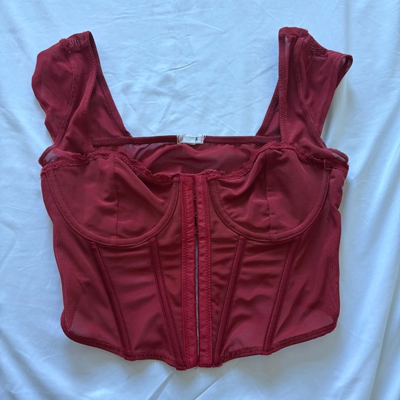 Garage Hook & Eye Bustier - Picture 1 of 5